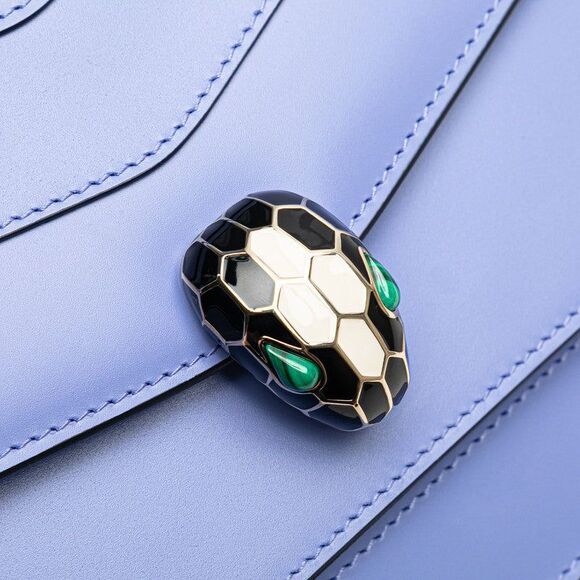 Bvlgari Serpenti Forever Leather Shoulder Bag - Picture 4 of 9